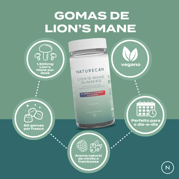 gomas de lions mane